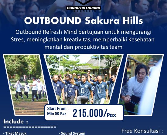 Paket Outbound Sakura Hills Tawangmangu