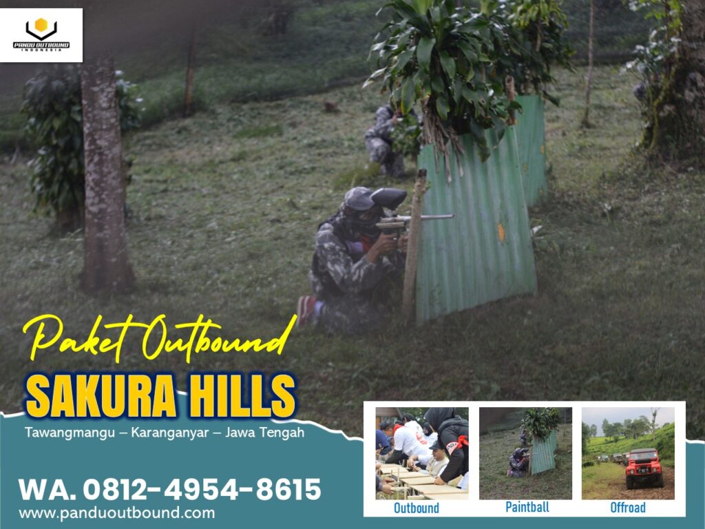 Outbound Gathering Paintball Di Sakura Hills Tawangmangu