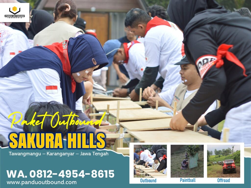 Outbound Gathering Paintball Di Sakura Hills Tawangmangu